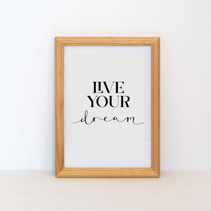 Ramka drewniana PRESTO 1850 21x30 cm