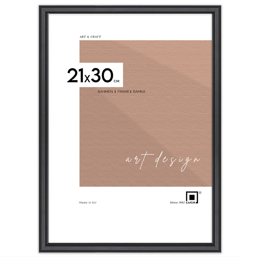 Galeria ścienna PRESTO Z2 GF0003. Zestaw złoto-czarnuch ramek na ścianę