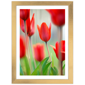 Złota ramka na zdjęcia KEA Z w rozmiarze 15x21 cm