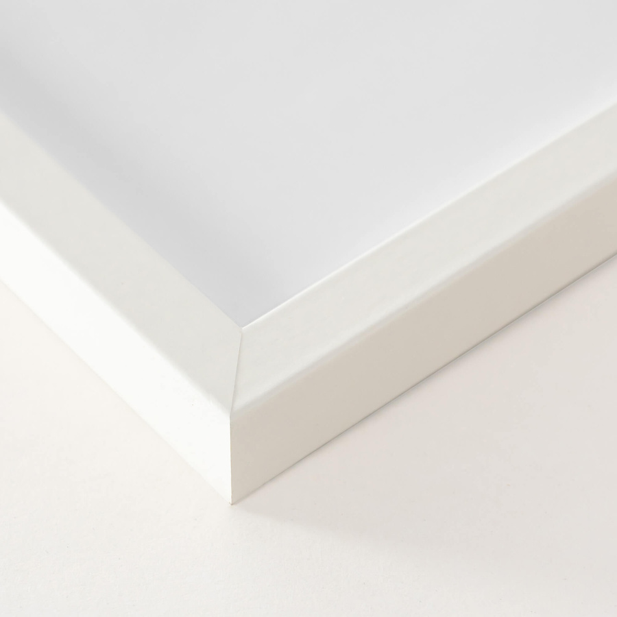 Biała ramka na zdjęcia FDM 1 w rozmiarze 30x40 cm