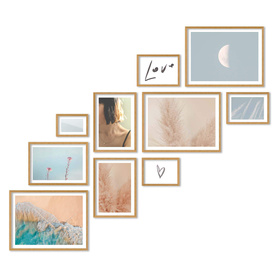 Zestaw ramek  PINIA 00 GF0033 R - galeria ramek na 10 zdjęć