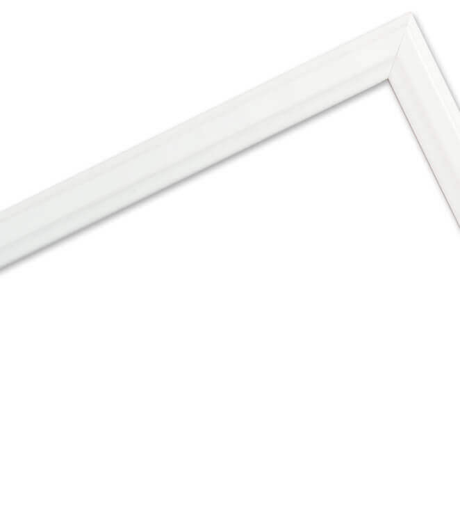 Zestaw białych ramek galeria 1 GF10 2x10x15 2x15x21 1x21x30 1x30x40