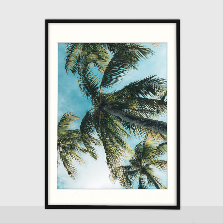 Ramka z passe partout na zdjęcia w rozmiarze 70x100 cm z okienkiem passe partout 60x80 cm