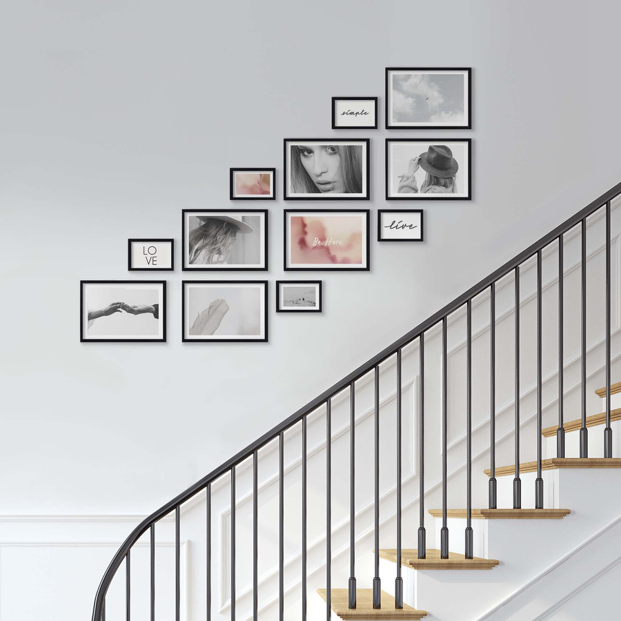 Zestaw ramek PINIA 2 GF0032 R - galeria ramek na 12 zdjęć