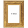 Ramka drewniana MEZZANE 2098, szlachetna ozdobna fotoramka na zdjęcia, plakaty lub obrazy - kolor złoty spękany