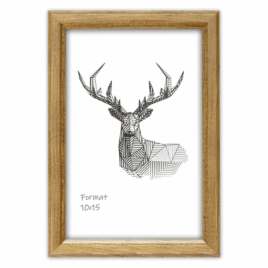 Zestaw dębowych ramek galeria 3 GF0008 1x 15x21 1x 21x30 2x 30x40 cm