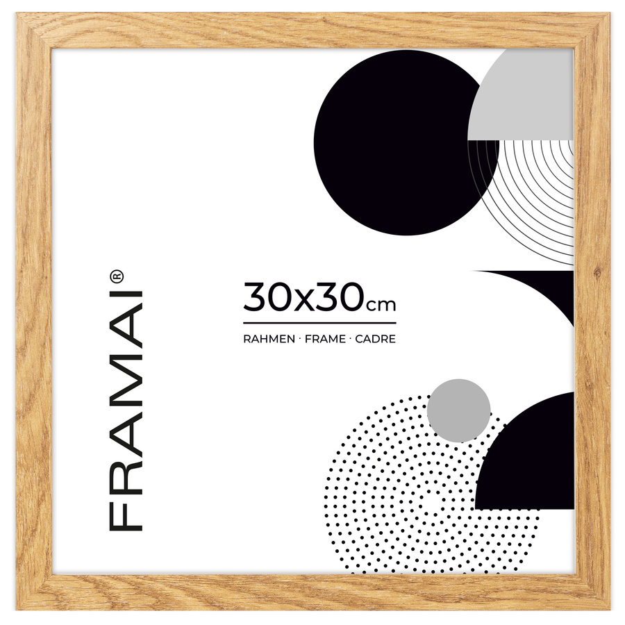 Naturalna ramka na zdjęcia o rozmiarze 30x30 cm
