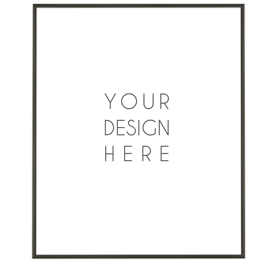 Ramka aluminiowa ROYALL 2 Czarna 50x60 cm