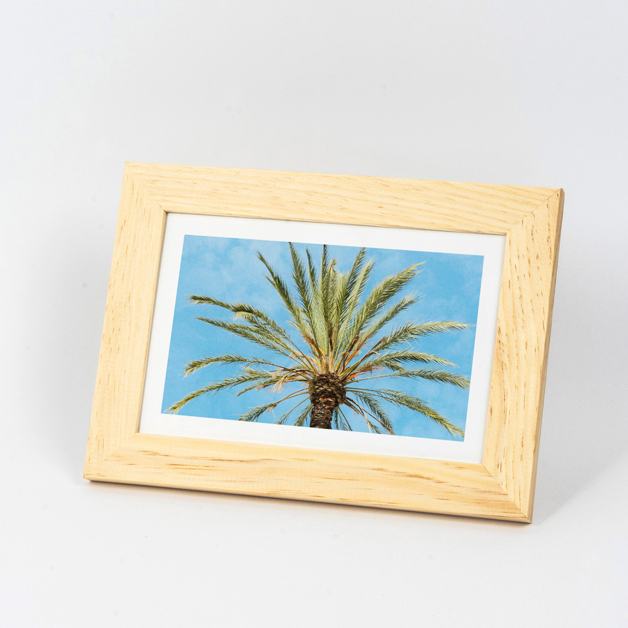 Ramka z drewna surowego na zdjęcia RAW 10x15 cm