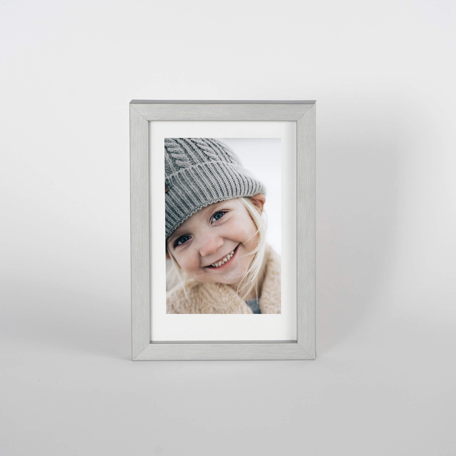 Zestaw ramek drewnianych PINIA 3578 PAK 5 szt. - kolor srebrny