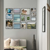 Galeria ścienna PINIA 2 GF0001. Zestaw czarnych ramek na ścianę