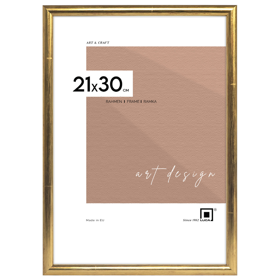 Zestaw złotych ramek galeria HIT 1 Z GF0003