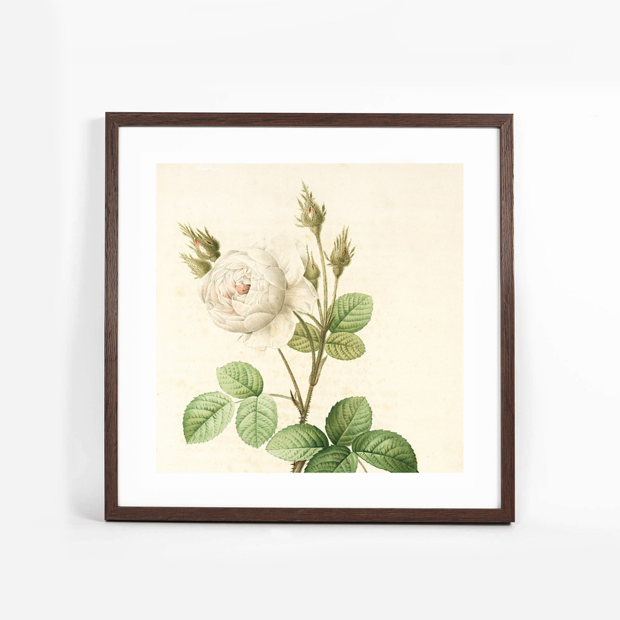 Ramka na zdjęcia w brązowym kolorze FDM 6 w rozmiarze 40x40 cm