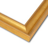 Rama do obrazów, zdjęć oraz plakatów na wymiar LUCA #3079. Klasyczna, drewniana oprawa - holkiel, kolor złoty