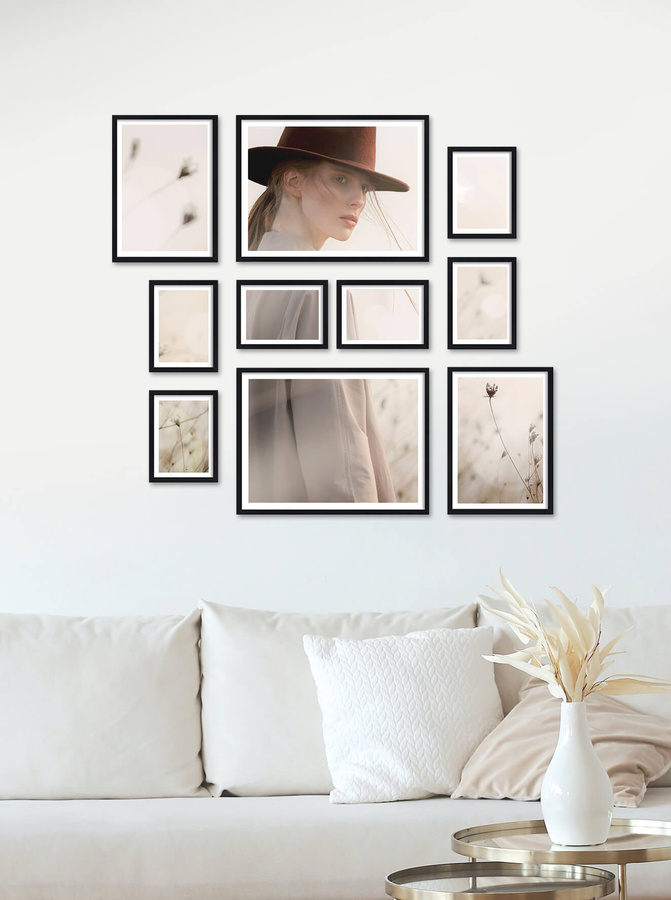 Zestaw ramek PINIA 2 GF0011 - galeria ramek na 10 zdjęć