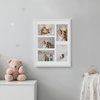 Foto galeria 30x40 cm na 5 zdjęcia o wymiarach 10x15 cm w białym kolorze