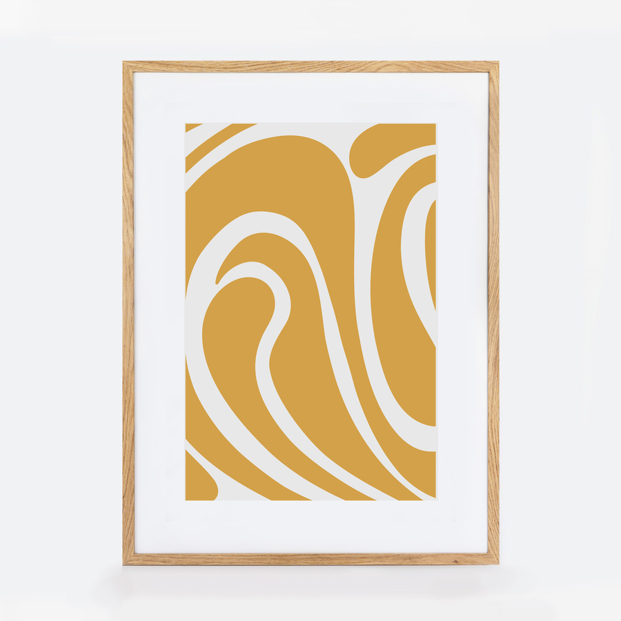 Naturalna ramka na zdjęcia w rozmiarze 60x80 cm