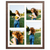 Foto galeria brązowa 24x30 cm na 4 zdjęcia o wymiarach 10x15 cm 10x10 cm