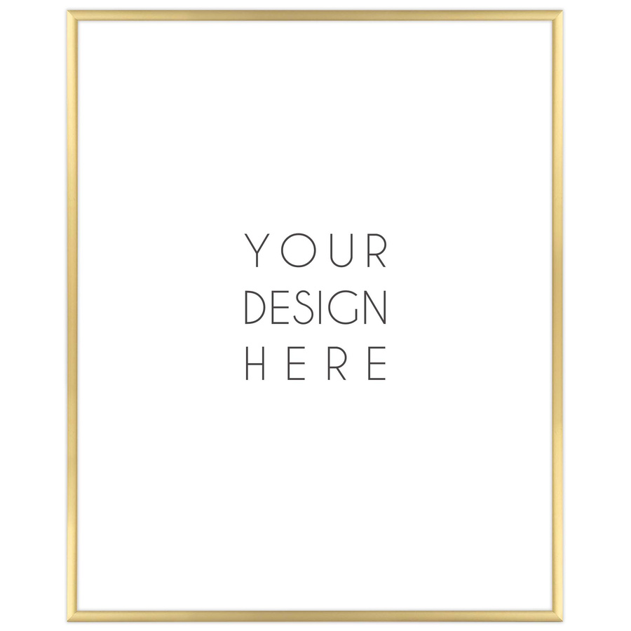 Ramka aluminiowa ROYALL Złote 40x50 cm