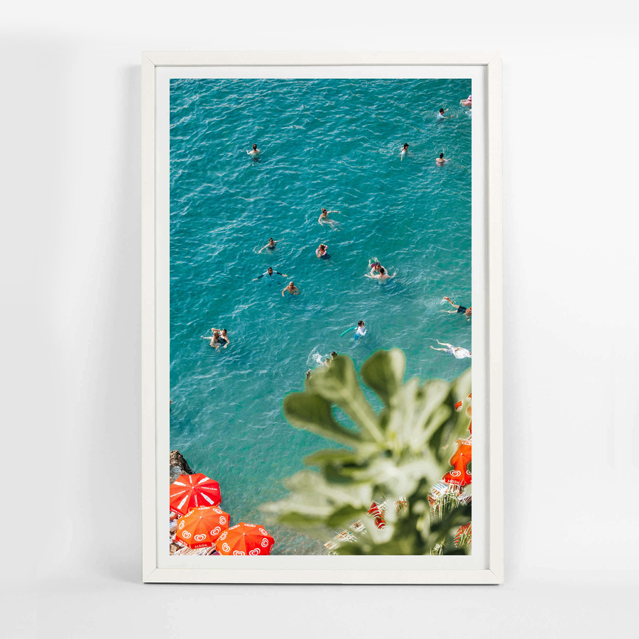 Biała ramka na zdjęcia FDM 1 w rozmiarze 40x60 cm