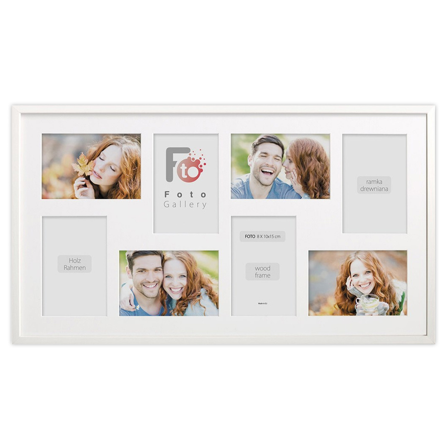 Foto galeria na 8 zdjęć White 33x60 10x15