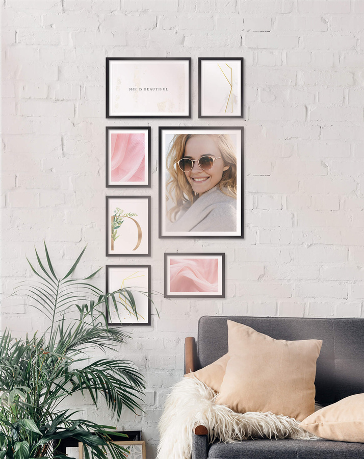 Zestaw ramek PINIA 2 GF0023 - galeria ramek na 7 zdjęć