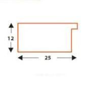 Ramka z drewna surowego CRUDO 1704, prosta i naturalna fotoramka na zdjęcia, plakaty lub rysunki