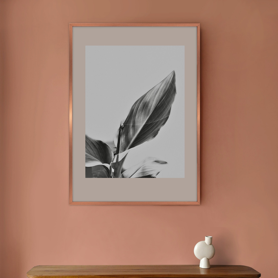 Miedziana ramka na zdjęcia 50x70 cm 5 sztuk zestaw ramek