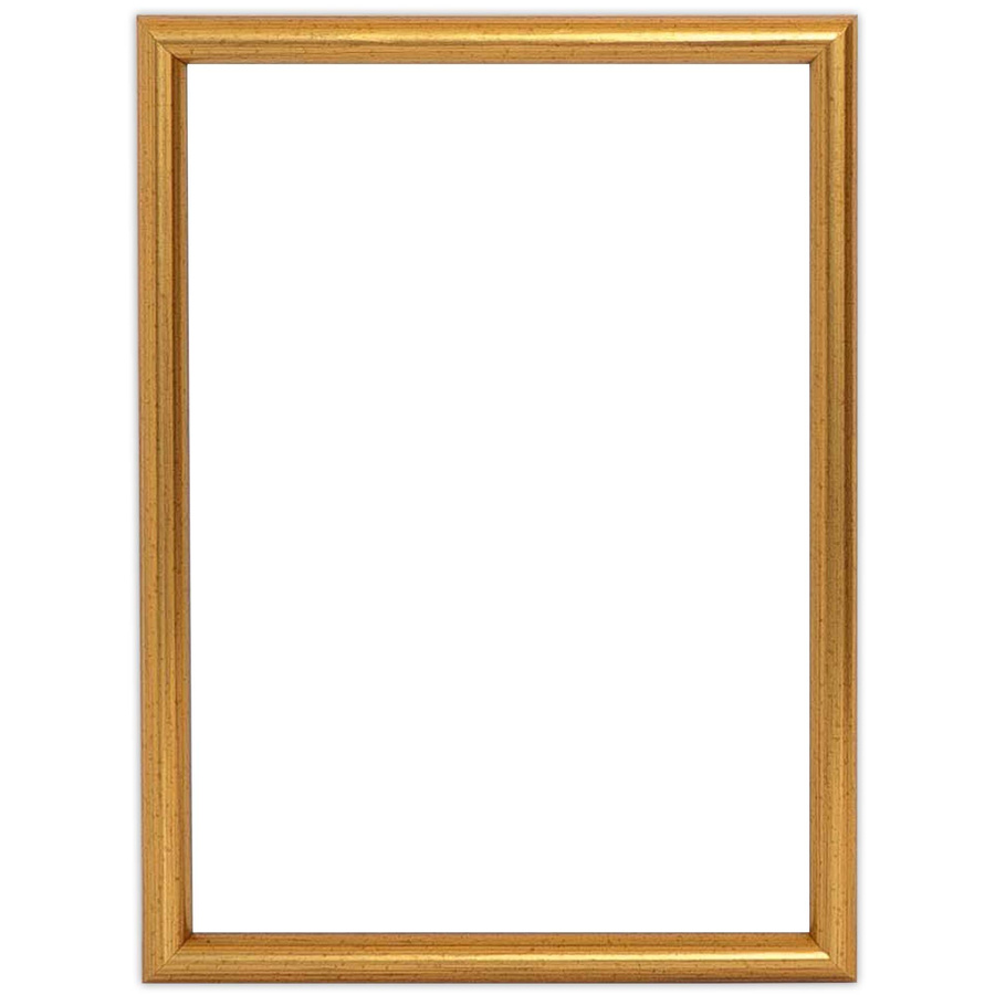 Ramka drewniana TORI 1849, szlachetn fotoramka na zdjęcia, plakaty lub rysunki - kolor złoty