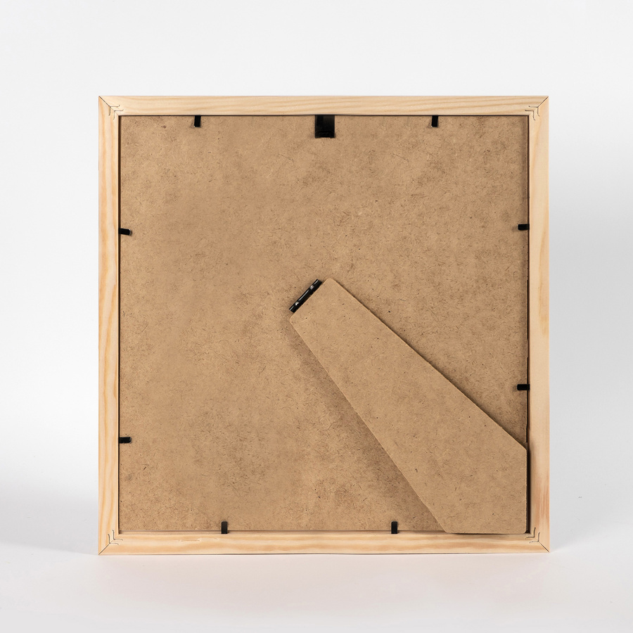 Ramka z drewna surowego na zdjęcia RAW 20x20 cm