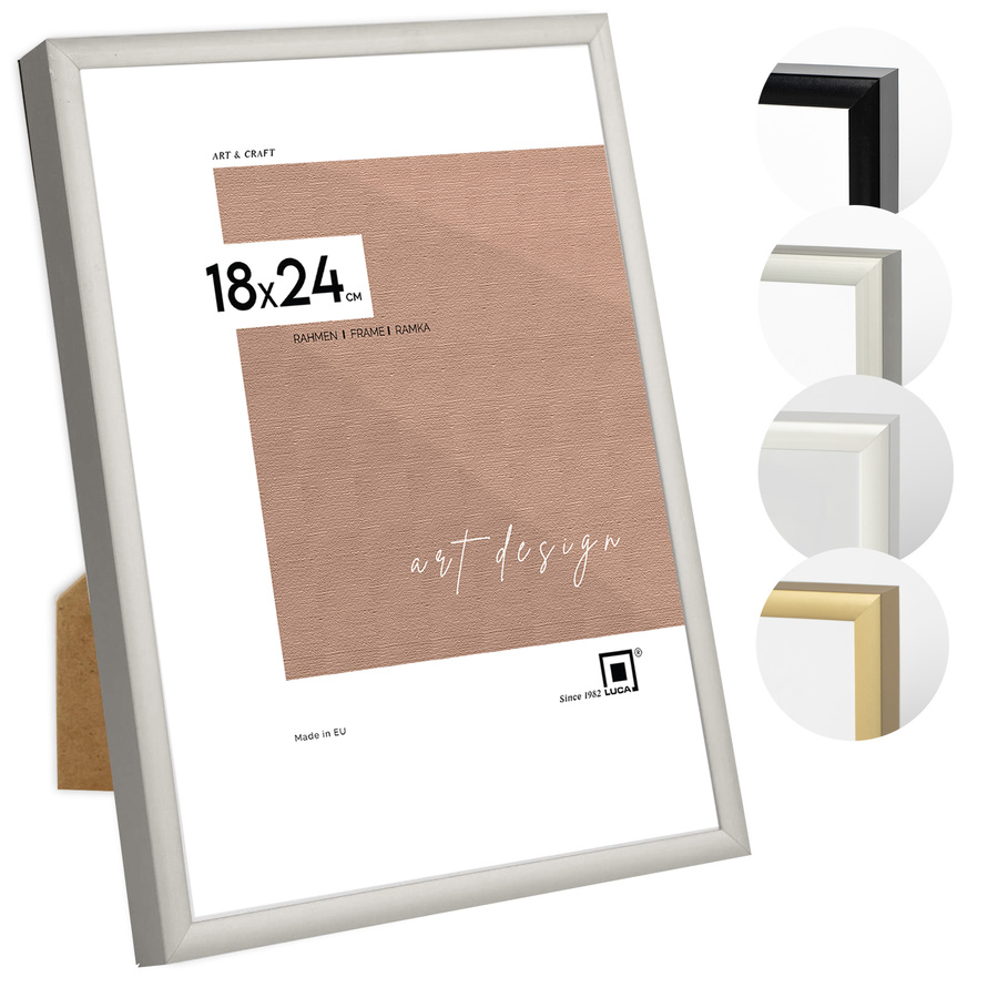 Ramka aluminiowa ROYALL Srebrna 18x24 cm