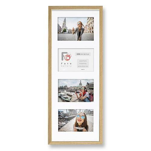 Ramka drewniana galeria passe-partout Natural 20x55 - kolor naturalne drewno