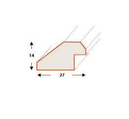 Ramka drewniana FLAGA 13x18 cm