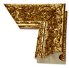 Rama do obrazów, zdjęć, luster na wymiar LUCA #2567. Bogato zdobiona drewniana oprawa - ornamenty, kolor złoty patyna