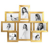 Multirama w  złotym kolorze MULTI  HEN Z na 8 zdjęć ramka na zdjęcia