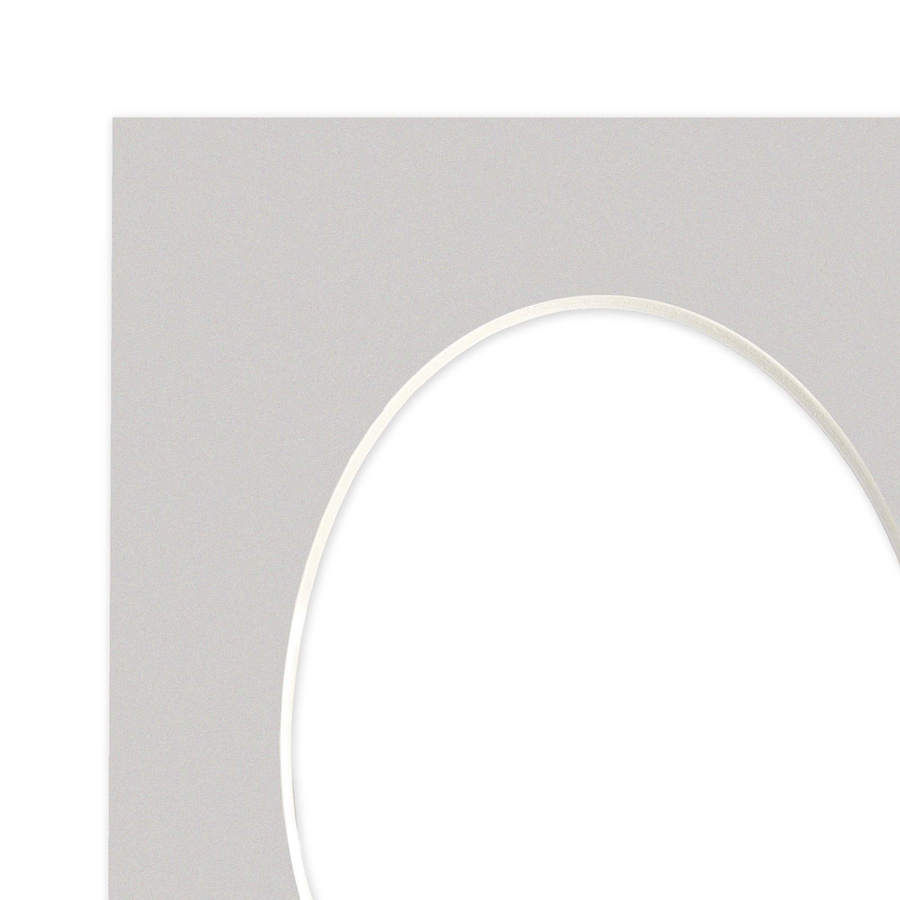 Passe partout 40x50 (24x30) OWAL SZARY - STONE - LUCA Q5304