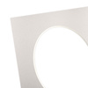 Passe partout 10x15 (6x9) OWAL SREBRNE SILVER - LUCA Q5902