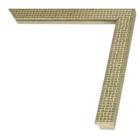 Ramka na zdjęcia, plakaty, lustra na wymiar LUCA #2379. Współczesna, mozaika, drewniana oprawa - panel, kolor szampański