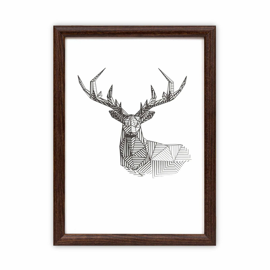 Zestaw brązowych ramek galeria HIT 4 GF0009