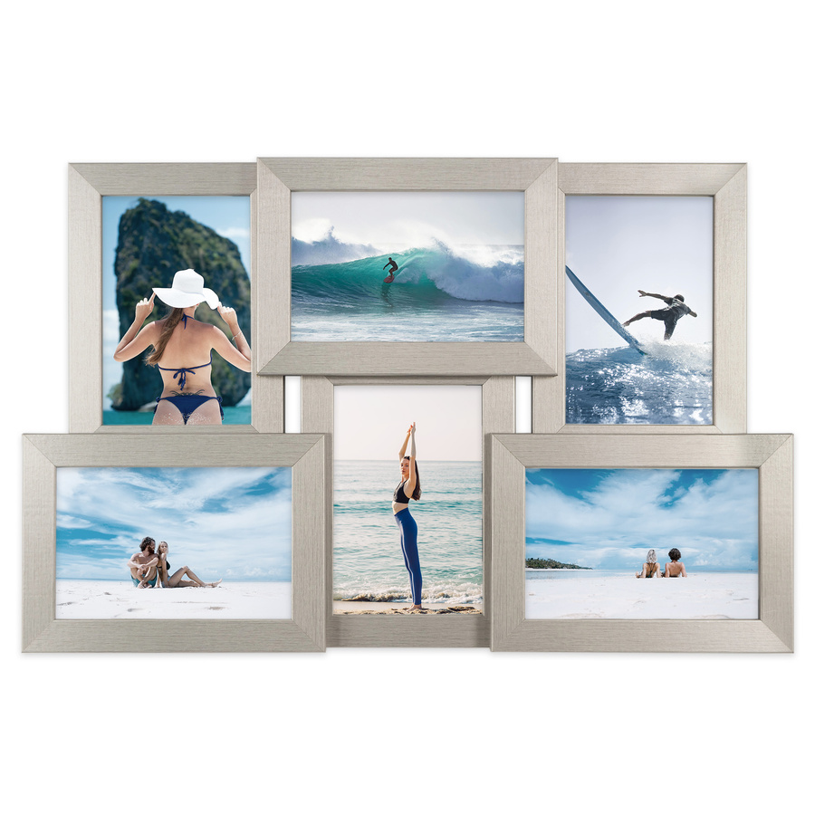 Multiramka MULTI HEN srebrna ramka na zdjęcia