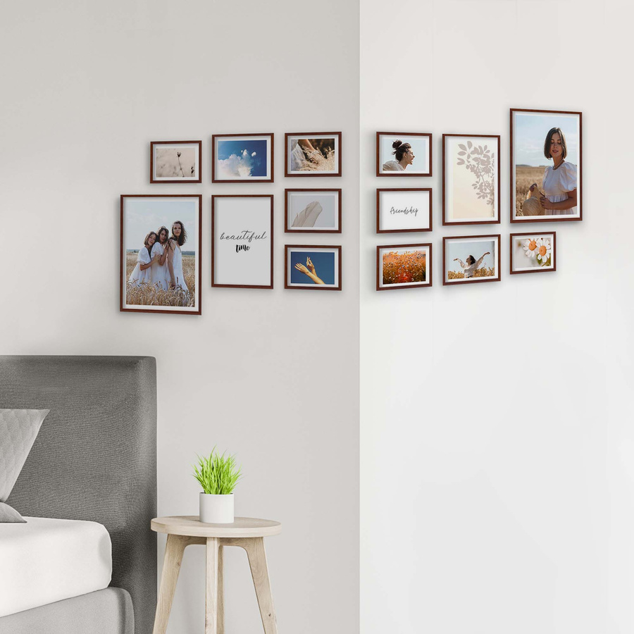 Zestaw ramek PINIA 3 GF0042 - galeria ramek na 14 zdjęć