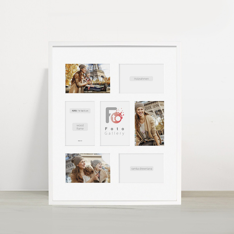 Foto galeria na 7 zdjęć White 40x50 B 10x15