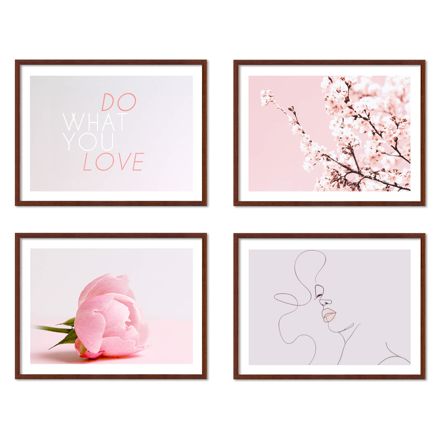 Zestaw ramek PINIA 3 GF0015 - galeria ramek na 4 zdjęcia