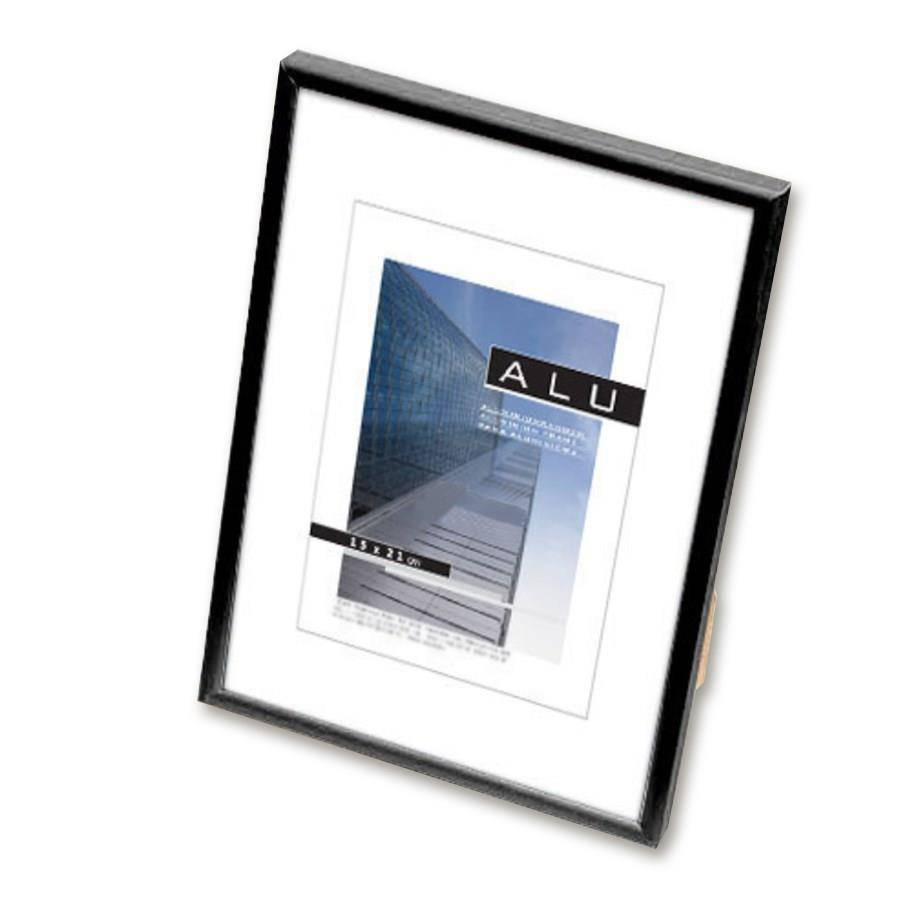 Ramka ALU F 2 czarna 21x30 cm