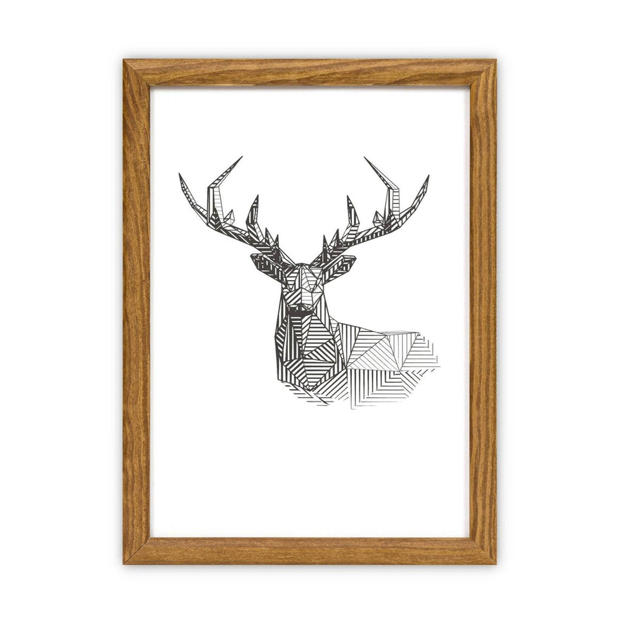 Zestaw dębowych ramek galeria HIT 33 GF0008