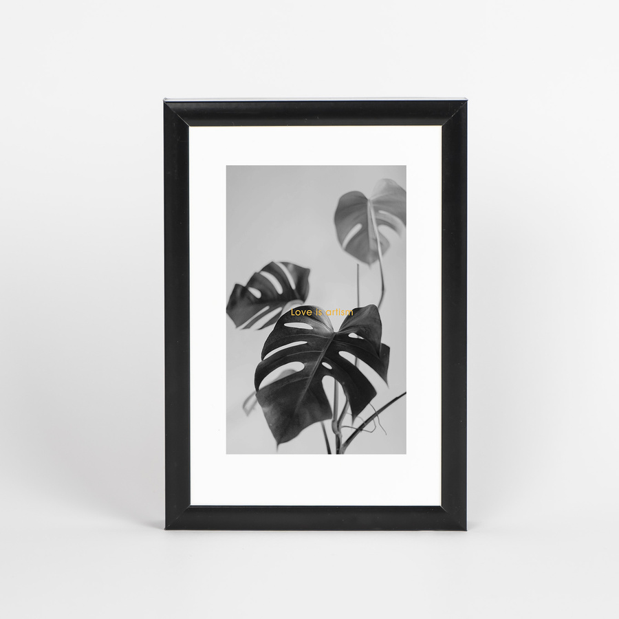 Ramka aluminiowa Czarna 10x15 cm ROYALL