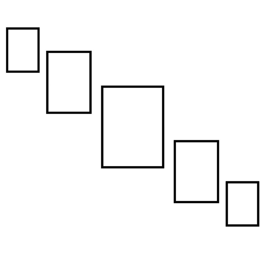 Zestaw ramek PINIA 1 GF0031 L- galeria ramek na 5 zdjęć