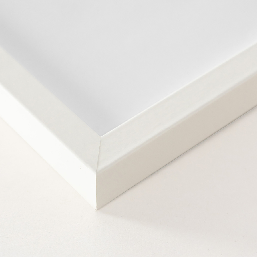 Biała ramka na zdjęcia FDM 1 w rozmiarze 10x15 cm