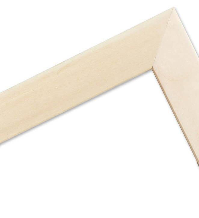 Ramka z drewna surowego CRUDO 1704, prosta i naturalna fotoramka na zdjęcia, plakaty lub rysunki