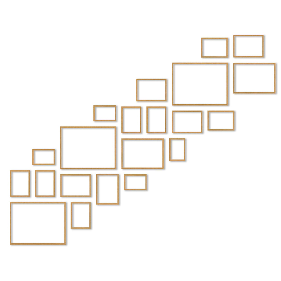 Zestaw ramek PINIA 00 GF0035 R- galeria ramek na 21 zdjęć